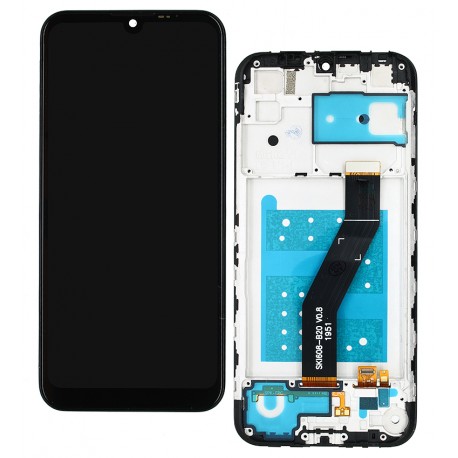 Дисплей для Motorola XT2053 Moto E6s, черный, без рамки, High Copy