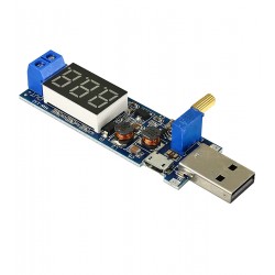 DC/DC Перетворювач напруги USB, Vin: 3,5.12В, Vout: 1.25-24V, до 3 Вт, універсальний DC/DC Перетворювач напруги USB, Vin: 3,5.12В, Vout: 1.25-24V, до 3 Вт, універсальний