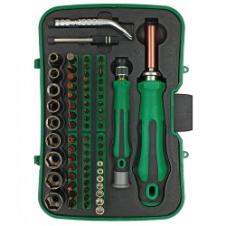 Набор отверток HandsKit 6092C, 68 предметов Набор отверток HandsKit 6092C, 68 предметов