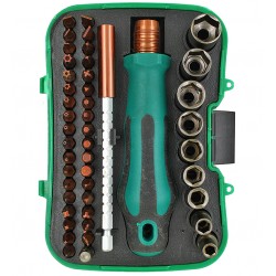 Набір викруток HandsKit 6093B, 47 предметів