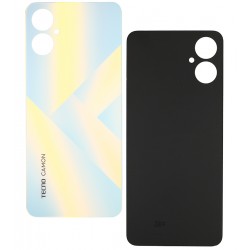 Задня панель корпусу для Tecno Camon 19 Neo, біла, White Задня панель корпусу для Tecno Camon 19 Neo, біла, White