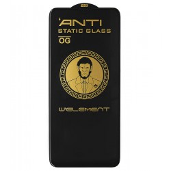 Захисне скло для Tecno Spark Go (2022), 3D, Full Glue, чорне