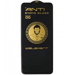 Защитное стекло для Oppo A15, A15s, 3D, Full Glue, черное Защитное стекло для Oppo A15, A15s, 3D, Full Glue, черное