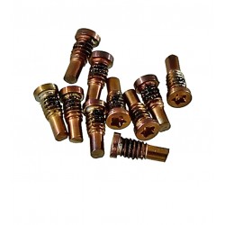 Шурупи для iPhone 8, iPhone 8 Plus, золотистий, 10 шт., Зовнішні Шурупи для iPhone 8, iPhone 8 Plus, золотистий, 10 шт., Зовнішні