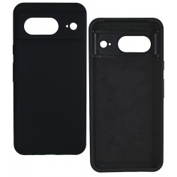 Чехол для Google Pixel 8, WAVE Full Silicone Cover, софттач силикон, black