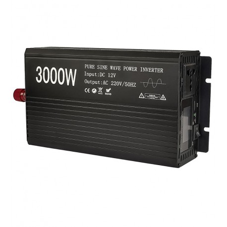 Инвертор SW-1000W/ 3000W DC 12V - AC 220V чистая синусоида