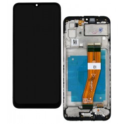 Дисплей для Samsung A035F Galaxy A03, чорний, з рамкою, оригінал (PRC) Дисплей для Samsung A035F Galaxy A03, чорний, з рамкою, оригінал (PRC)