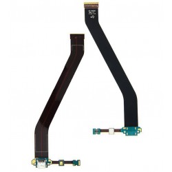 Шлейф для планшету Samsung P5200 Galaxy Tab3, P5210 Galaxy Tab3, конектора зарядки, з компонентами , REV1.0 Шлейф для планшету Samsung P5200 Galaxy Tab3, P5210 Galaxy Tab3, конектора зарядки, з компонентами , REV1.0