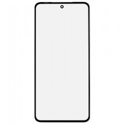 Скло дисплея для Motorola Moto G84, з OCA-плівкою, чорне