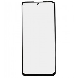 Скло дисплея для ZTE Blade V40, з OCA-плівкою, чорне