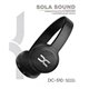 Наушники Bluetooth DC Sola Sound (DC-510) (накладные) (черный)