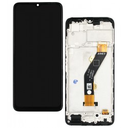 Дисплей для Tecno Spark 10 (KI5q), з сенсорним екраном (дисплейний модуль), чорний, з рамкою Дисплей для Tecno Spark 10 (KI5q), з сенсорним екраном (дисплейний модуль), чорний, з рамкою