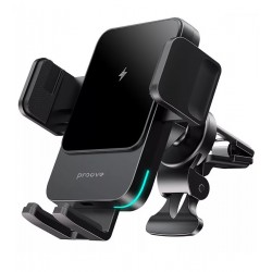 Автотримач із бездротовою зарядкою Proove Sonic 15W (metal gray)