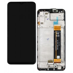 Дисплей для Samsung A235 Galaxy A23, чорний, з рамкою, оригінал (PRC) Дисплей для Samsung A235 Galaxy A23, чорний, з рамкою, оригінал (PRC)