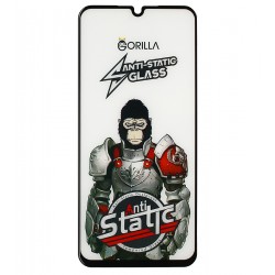 Защитное стекло для Samsung M156 Galaxy M15, Full Glue, Gorilla Anti-Static, 0.3 мм, чёрное