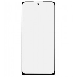 Скло дисплея для Xiaomi Poco X4, з OCA-плівкою, чорне