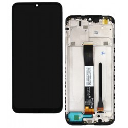 Дисплей для Xiaomi Redmi 10A, черный, с рамкой, оригинал, service pack, (560001C3LV00), M2006C3LVG Дисплей для Xiaomi Redmi 10A, черный, с рамкой, оригинал, service pack, (560001C3LV00), M2006C3LVG