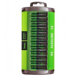Батарейки лужні Hoco Alkaline AA (LR6) 12 шт Батарейки лужні Hoco Alkaline AA (LR6) 12 шт