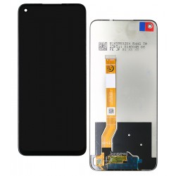 Дисплей для Realme 8i, 9i, Narzo 50, чорний, без рамки, Original (PRC), 540430320 /1540422970