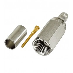 Штекер FME обжимной (RG-58), латунь Штекер FME обжимной (RG-58), латунь