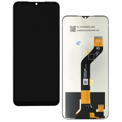 Дисплей для Tecno Spark 8C (KG5K), Infinix Hot 12i, з сенсорним екраном (дисплейний модуль), чорний, Original PRC Дисплей для Tecno Spark 8C (KG5K), Infinix Hot 12i, з сенсорним екраном (дисплейний модуль), чорний, Original PRC