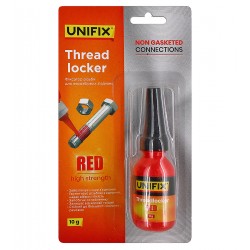 Резьбовой фиксатор герметик анаэробный Unifix, 10г, красный, высокой прочности Резьбовой фиксатор герметик анаэробный Unifix, 10г, красный, высокой прочности