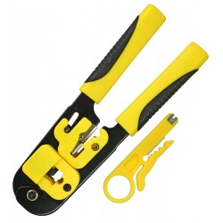 Кримпер для витой пары Tools Rj, 8P8C (RJ-45), 6P6C (RJ-12), 6P2C (RJ-11) Кримпер для витой пары Tools Rj, 8P8C (RJ-45), 6P6C (RJ-12), 6P2C (RJ-11)