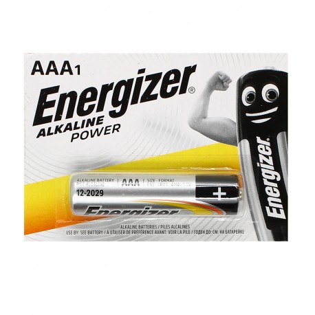 Батарейка Energizer R03 Alcaline, AAA, 1 шт.