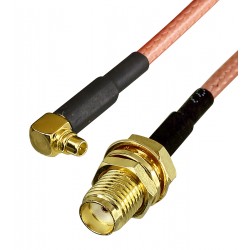 Пигтейл MMCX ( MMCX- гн.SMA), 20cм Пигтейл MMCX ( MMCX- гн.SMA), 20cм