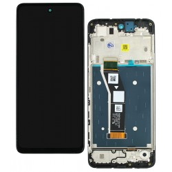 Дисплей для Motorola Moto G24, черный, с раикой Дисплей для Motorola Moto G24, черный, с раикой
