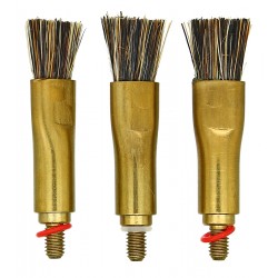 Змінні щітки QianLi Fur Brush (3шт) для ручок з різьбовим або цанговим затискачем (QianLi 012 iHilt, Mechanic, Mega-Idea)