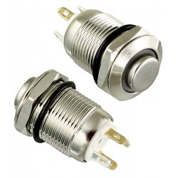 Кнопка Антивандальна HS12H-10E/J/N 12-24V AC/DC White LED