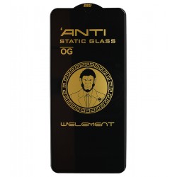 Загартоване захисне скло для Samsung A245 Galaxy A24 4G, A256 Galaxy A25, A156 Galaxy A15, 3D, Full Glue, чорне