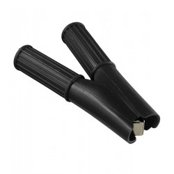 Крокодил акумуляторний L=75mm, 30А, в ізоляції, Daier