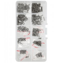 Набір нержавіючих гвинтів М1, М1.2 500шт. нерж. 304 Набір нержавіючих гвинтів М1, М1.2 500шт. нерж. 304