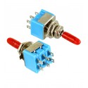 Тумблер MTS-203 (ON-OFF-ON), 6pin, 3A 250VAC