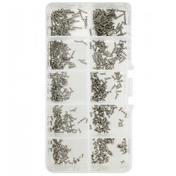 Набір нержавіючих шурупів KA1.2, KA1.4 500шт. нерж. 304 Набір нержавіючих шурупів KA1.2, KA1.4 500шт. нерж. 304