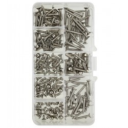 Набір нержавіючих шурупів KA3 200шт. нерж. 304 Набір нержавіючих шурупів KA3 200шт. нерж. 304
