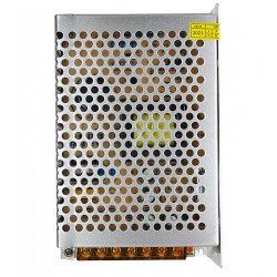 Блок живлення для LED стрічки 12В, 10А, 120Вт, "S-120-12" стабілізований імпульсний адаптер, металевий корпус