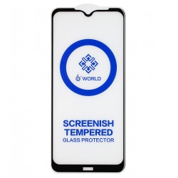 Защитное стекло для Xiaomi Redmi Note 8T, 5D, World, Full Glue, черное Защитное стекло для Xiaomi Redmi Note 8T, 5D, World, Full Glue, черное