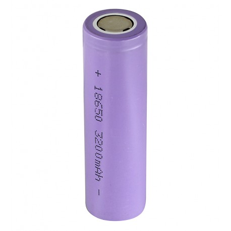 Аккумулятор 18650, (Li-ion 3.7V 3200mAh) синий