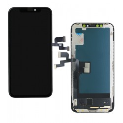 Дисплей для Apple iPhone X, черный, с рамкой, High Copy, (OLED), GW Дисплей для Apple iPhone X, черный, с рамкой, High Copy, (OLED), GW