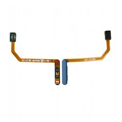 Шлейф для Samsung A155 Galaxy A15, кнопки ввімкнення, сканера відбитка пальця (Touch ID), синій Шлейф для Samsung A155 Galaxy A15, кнопки ввімкнення, сканера відбитка пальця (Touch ID), синій