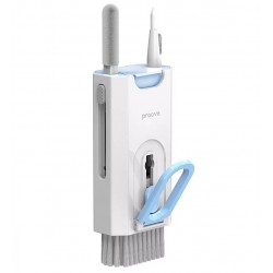 Набір для чищення гаджетів Proove Mr. Cleaner, багатофункціональний, 8в1, білий Набір для чищення гаджетів Proove Mr. Cleaner, багатофункціональний, 8в1, білий