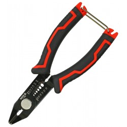 Кусачки YATO YT-19695 160 мм, AWG 20-10, со съемником изоляции D=0.8-2.6 мм2 Кусачки YATO YT-19695 160 мм, AWG 20-10, со съемником изоляции D=0.8-2.6 мм2