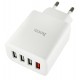 Зарядное устройство Hoco C102A Fuerza four-port charger |4USB, 28,5W/3A, QC3.0| (white)