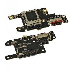Шлейф для Xiaomi Redmi Note 13 Pro (5G), коннектора зарядки, High quality, (плата зарядки)