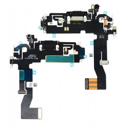 Шлейф для Apple iPhone 12, iPhone 12 Pro, конектора зарядки, чорний, з мікрофоном, High quality Шлейф для Apple iPhone 12, iPhone 12 Pro, конектора зарядки, чорний, з мікрофоном, High quality
