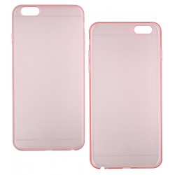Чехол для iPhone 6 Plus / iPhone 6s Plus, Hoco Defender Frosted, пластиковый, накладка, прозрачный, розовый Чехол для iPhone 6 Plus / iPhone 6s Plus, Hoco Defender Frosted, пластиковый, накладка, прозрачный, розовый