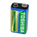 Батарейка Toshiba 6F22, 9V, крона, 1 шт.